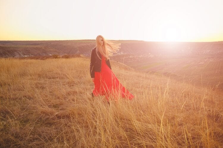 Colour Psychology: How Colours Affect Your Emotions 4 girl in red dress P96PKP7 rekindle the flame