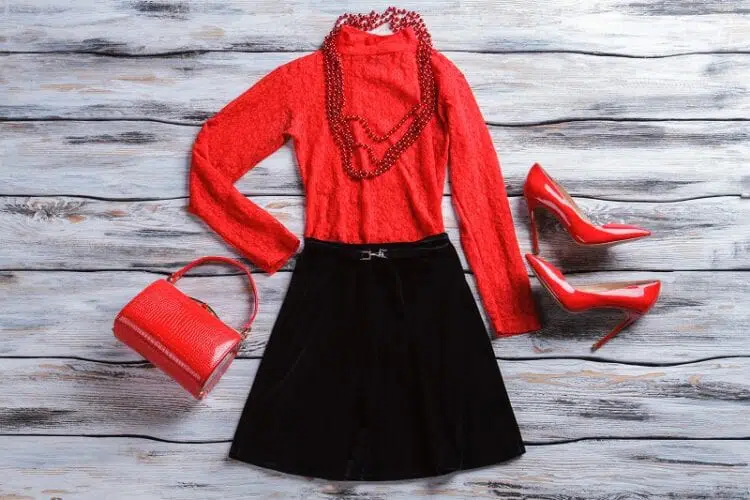 attraction red and black colour