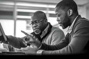 mentor, manager, student